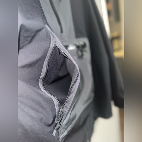 Nike Lab ACG GoreTex Paclite Rain Windbreaker Men Jacket Black Gray Size Medium - Picture 6 of 7